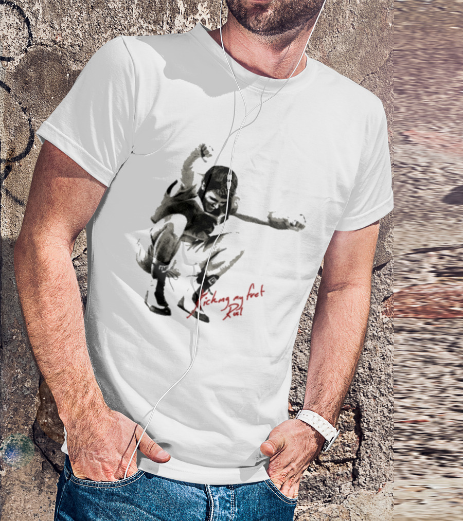 Ruel Kicking My Feet Dynamic Pose T-Shirt