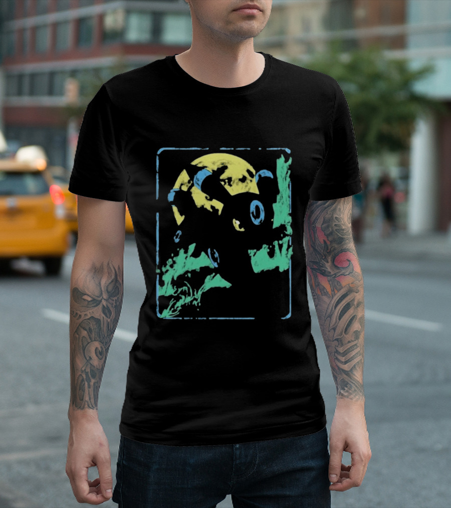 8thwndr Moonbreon Neon Lunar Creature T-Shirt