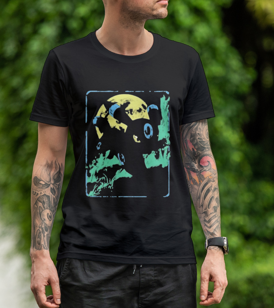 8thwndr Moonbreon Neon Lunar Creature T-Shirt