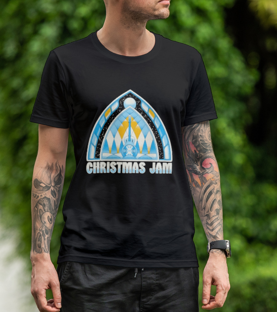 Gov't Mule Christmas Jam Chris Gallen Guitar Arch T-Shirt