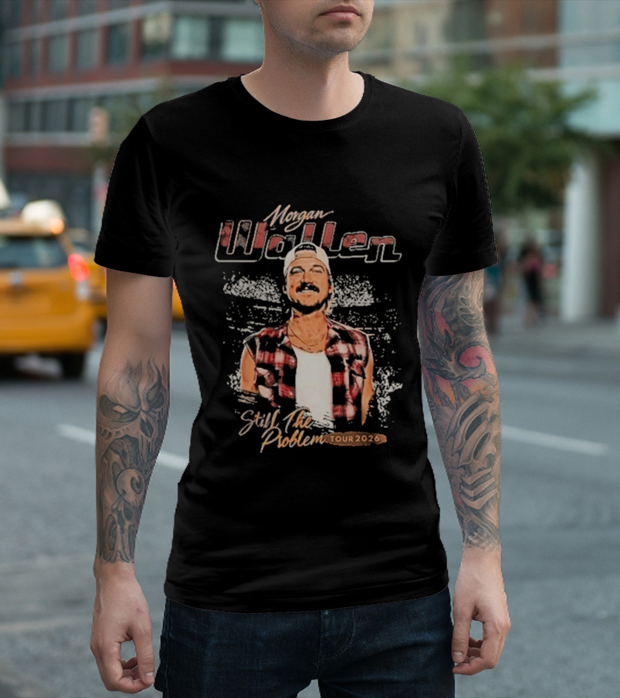 Morgan Wallen Still The Problem Tour 2026 Flannel T-Shirt