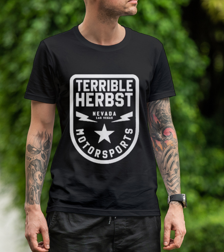 Terrible Herbst Motorsports Nevada Las Vegas Star T-Shirt