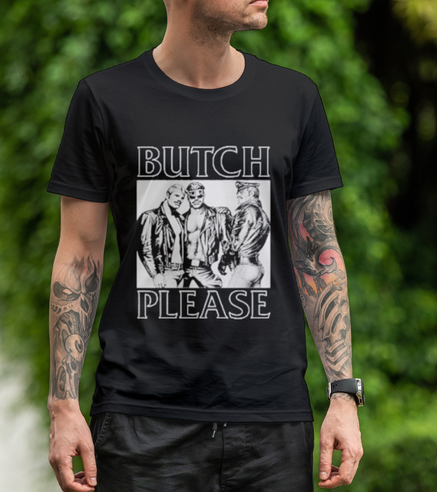 Tom Of Finland Butch Please T-Shirt