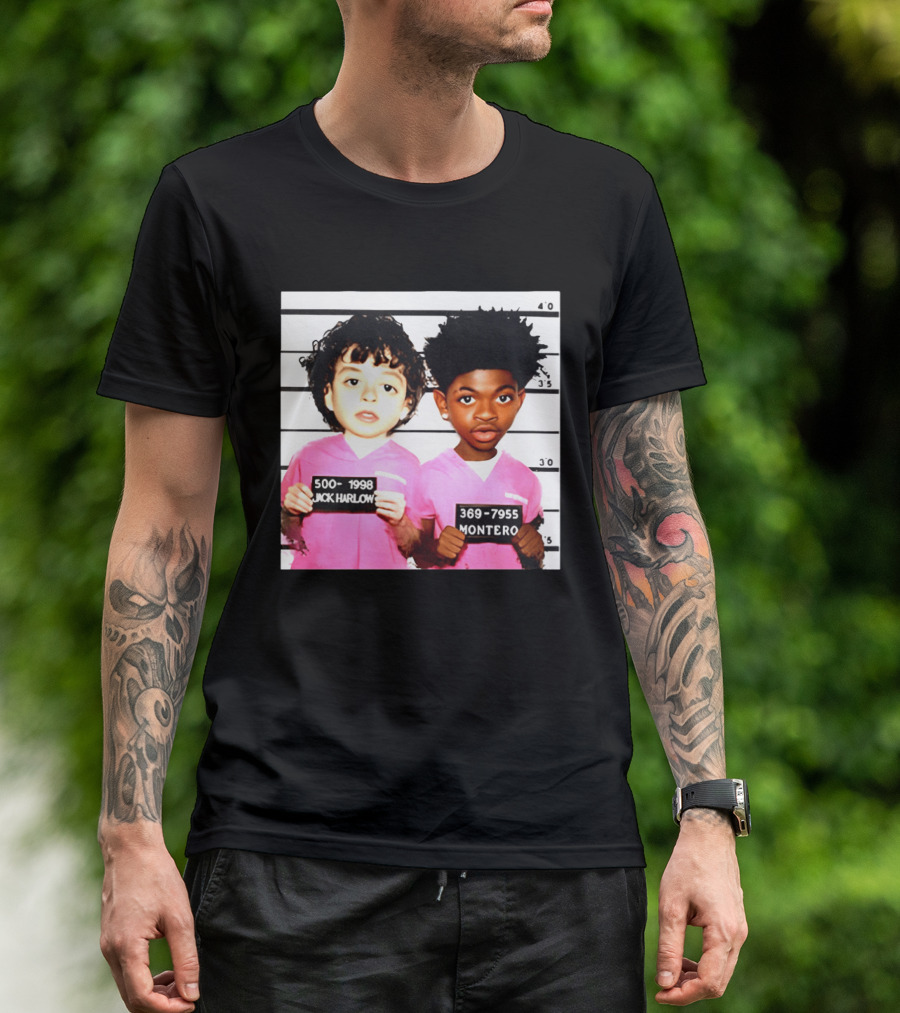 Jack Harlow Montero Shot Pink Outfits 500 1998 369 7955 T-Shirt