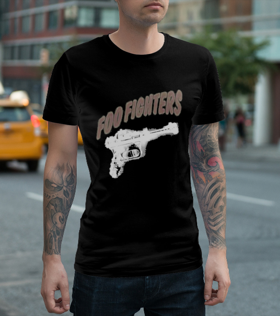 Foo Fighters Ray Gun T-Shirt