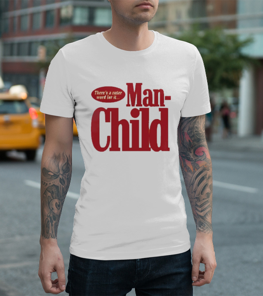 Sabrina Carpenter There's A Cuter Word For It Manchild T-Shirt
