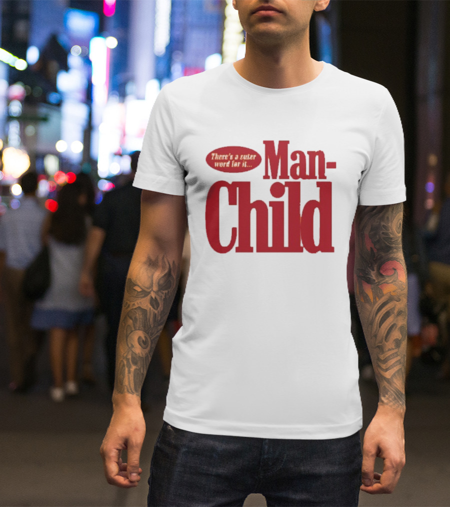 Sabrina Carpenter There's A Cuter Word For It Manchild T-Shirt