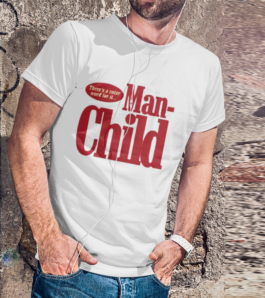 Sabrina Carpenter There's A Cuter Word For It Manchild T-Shirt