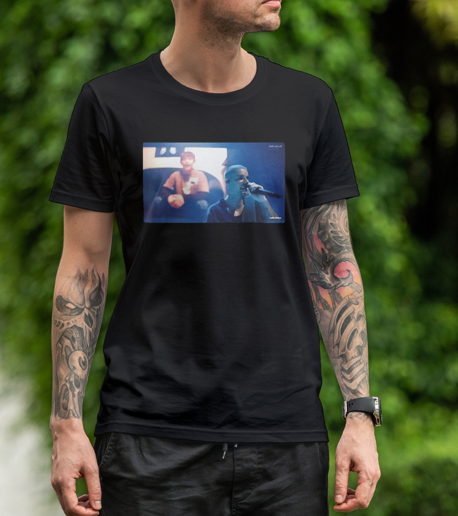 Justin Bieber Live Coachella Performance Iconic Concert Moment T-Shirt