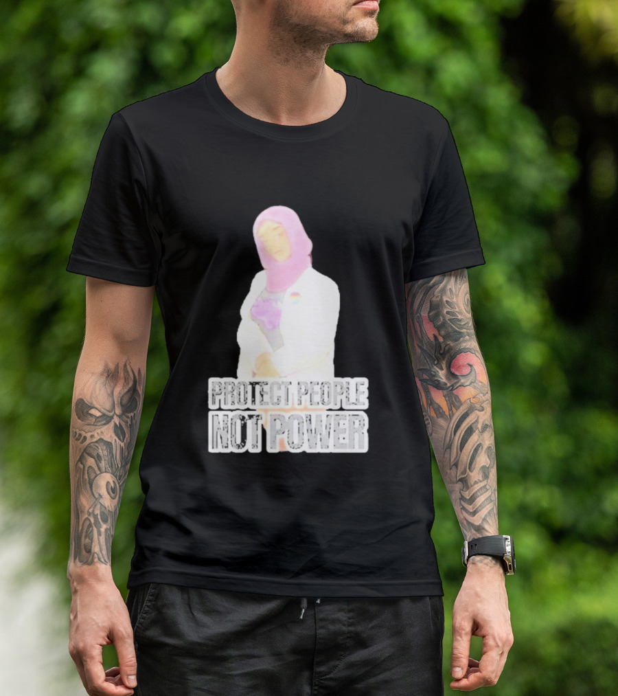 C. M. Alongi Protect People Not Power T-Shirt