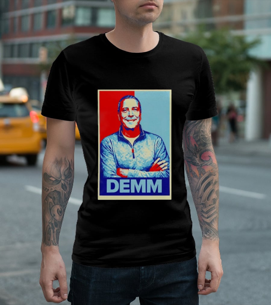 DEMM Red And Blue T-Shirt
