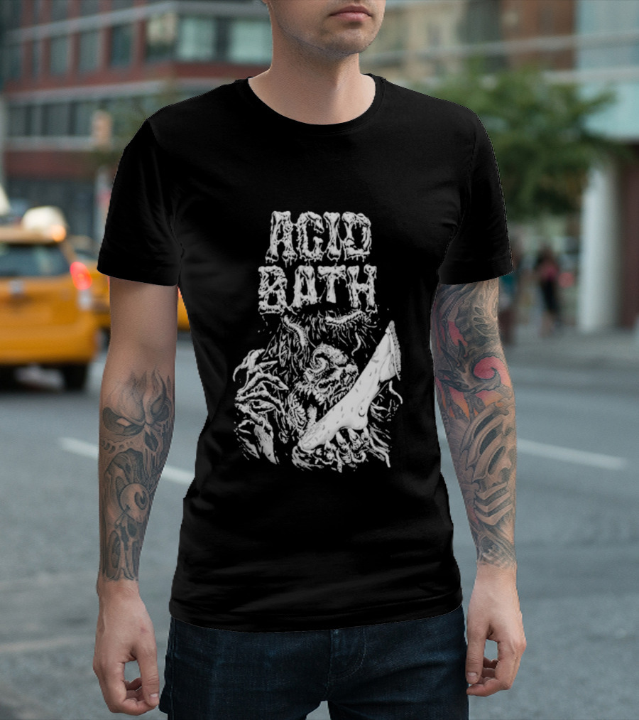 Acid Bath Cinderella Grunge Horror Aesthetic T-Shirt