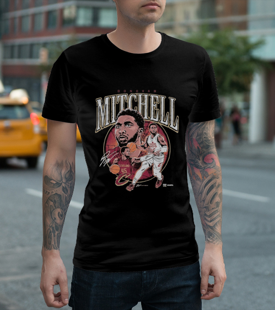 Donovan Mitchell Cleveland Cavaliers Basketball Sports T-Shirt