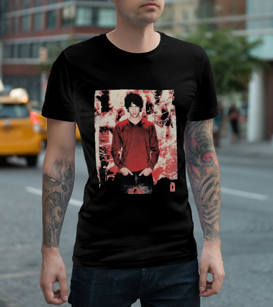 Richard Ashcroft 2026 Tour Classic Photo Red Abstract T-Shirt