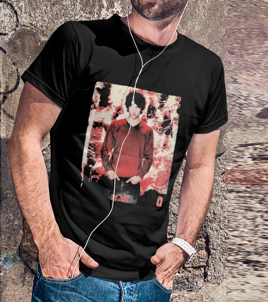 Richard Ashcroft 2026 Tour Classic Photo Red Abstract T-Shirt