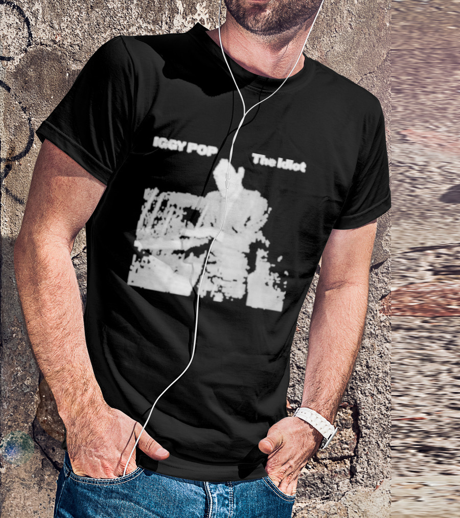 Iggy Pop The Idiot Album Artwork Cover T-Shirt