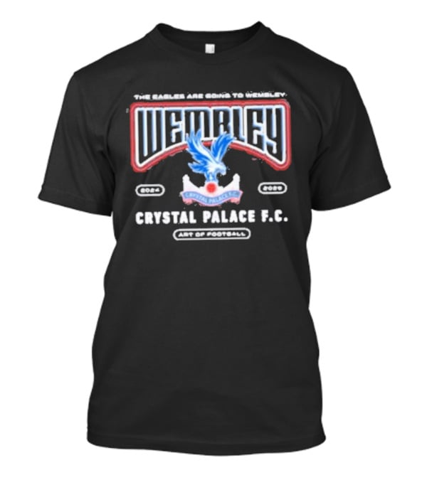 Wembley Crystal Palace F.C. Pride Of South London Eagle Crest T-Shirt
