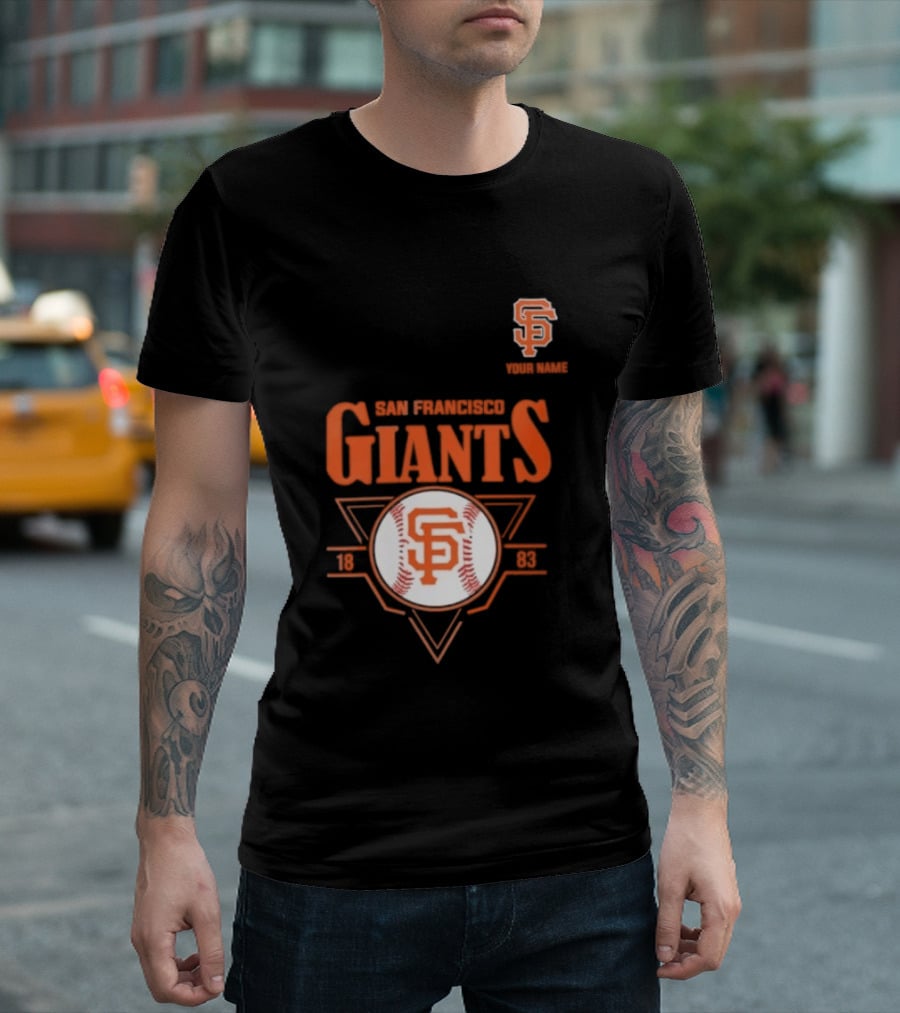 San Francisco Giants 1883 Baseball SF Team T-Shirt