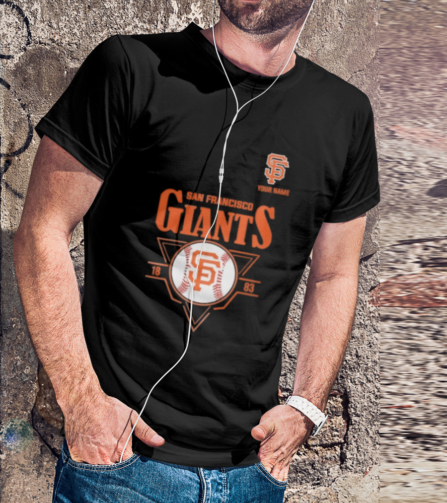 San Francisco Giants 1883 Baseball SF Team T-Shirt