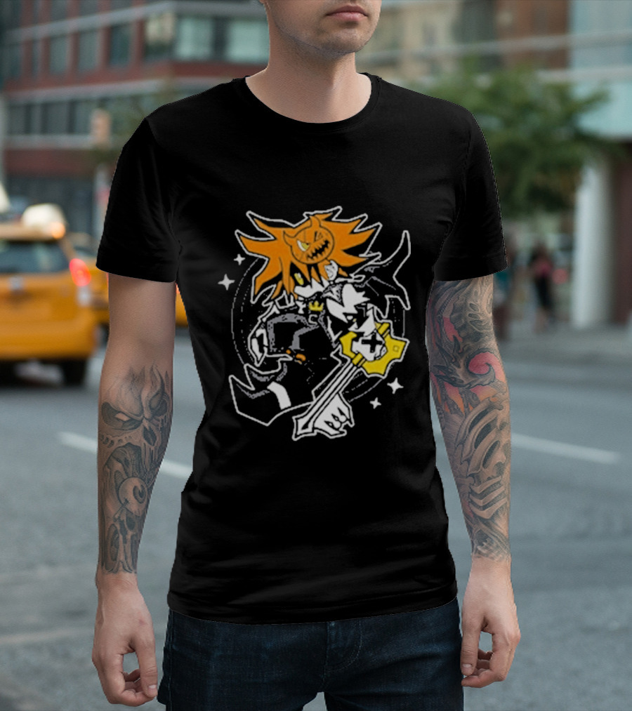 Tengu Goblin Trick Treat Halloween Pumpkin T-Shirt