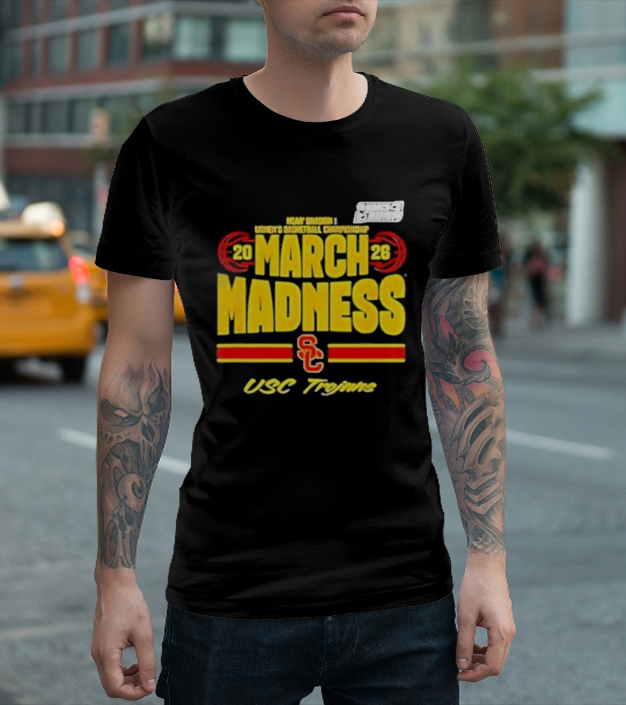 USC Trojans March Madness 2026 Women's Basketball T-Shirt