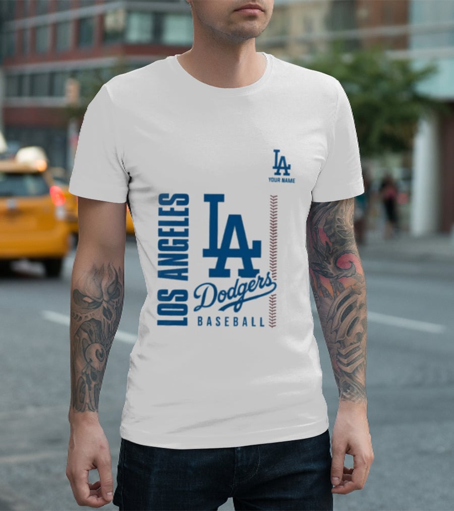 Los Angeles Dodgers Baseball LA Team Wear T-Shirt