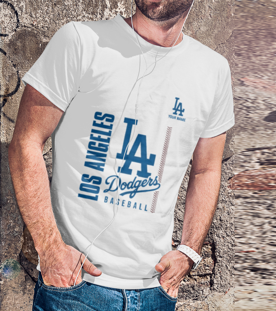 Los Angeles Dodgers Baseball LA Team Wear T-Shirt