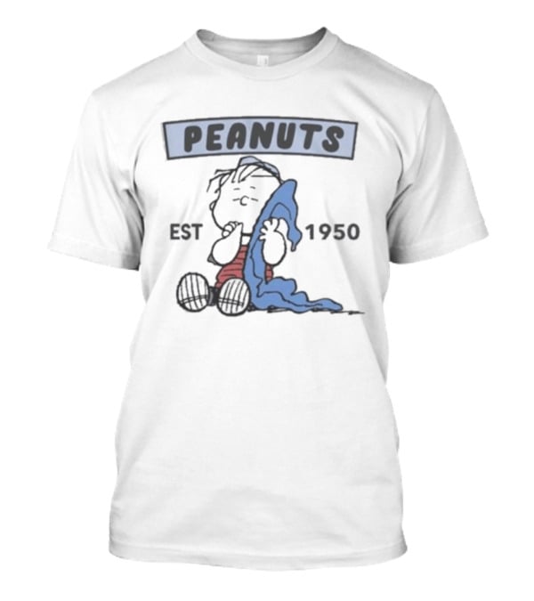 Peanuts Linus Blanket EST 1950 Classic Charlie Brown T-Shirt
