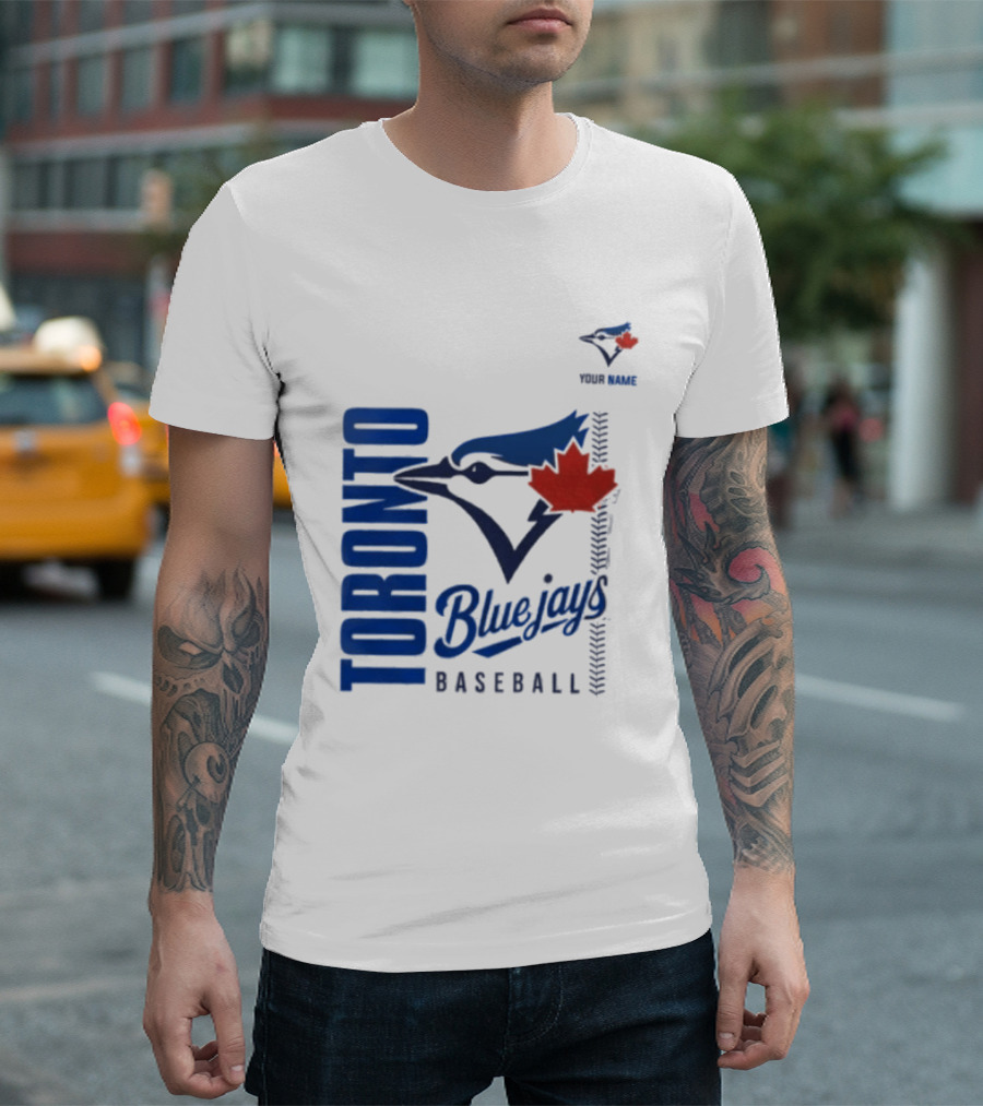 Toronto Blue Jays Baseball Canada Maple Leaf Team Spirit T-Shirt
