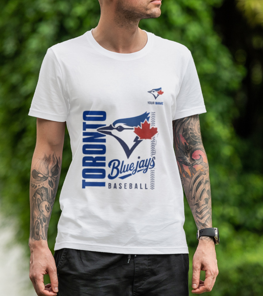 Toronto Blue Jays Baseball Canada Maple Leaf Team Spirit T-Shirt