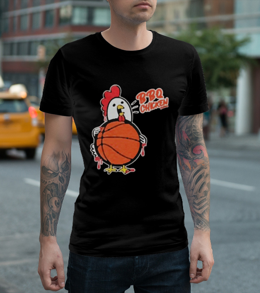 BBQ Chicken Ballers Basketball Most Popular For Sale T-Shirt