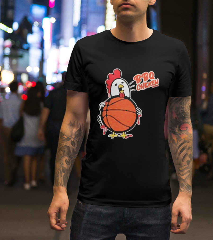 BBQ Chicken Ballers Basketball Most Popular For Sale T-Shirt