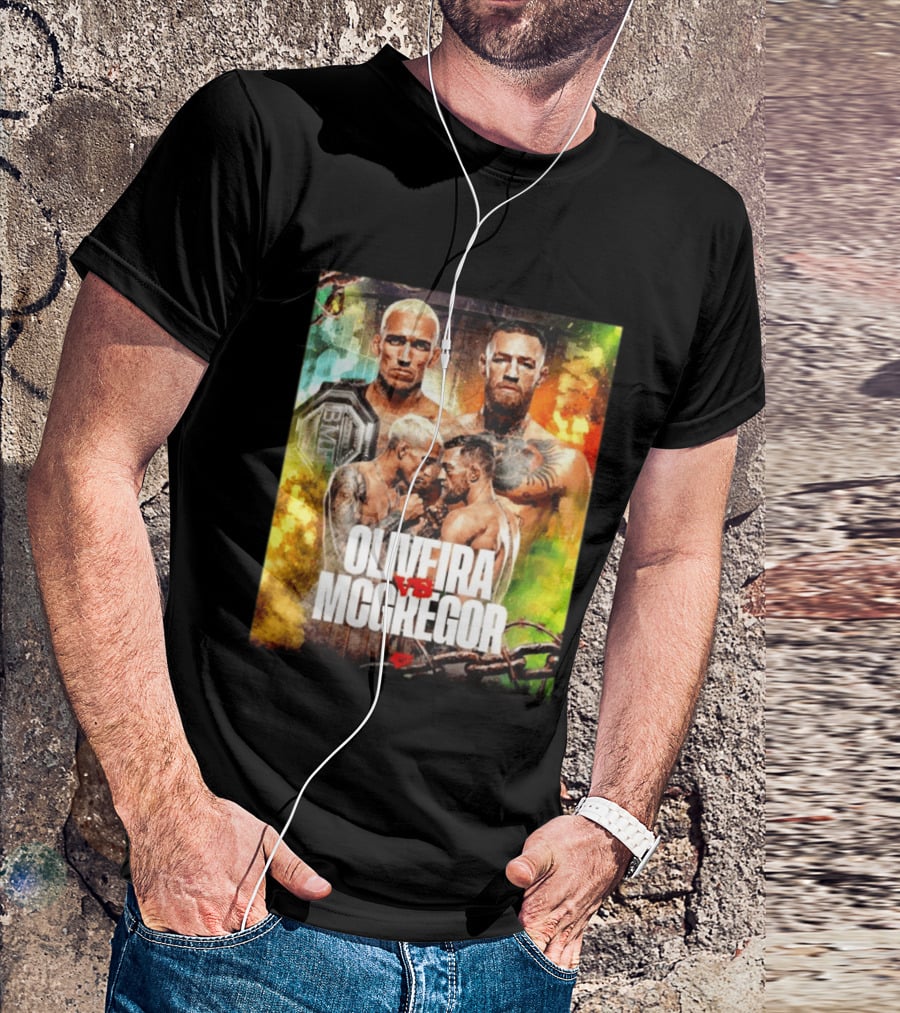 Oliveira Vs McGregor BMF Title UFC Fight Week T-Shirt