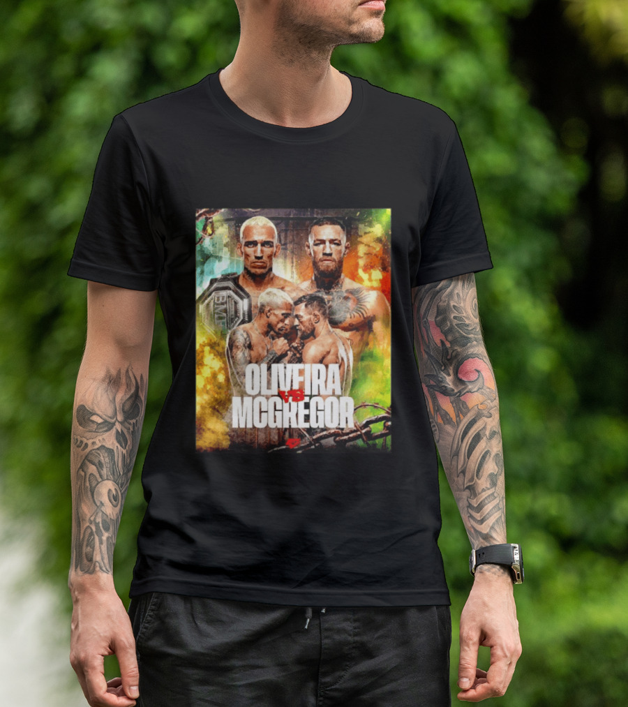 Oliveira Vs McGregor BMF Title UFC Fight Week T-Shirt