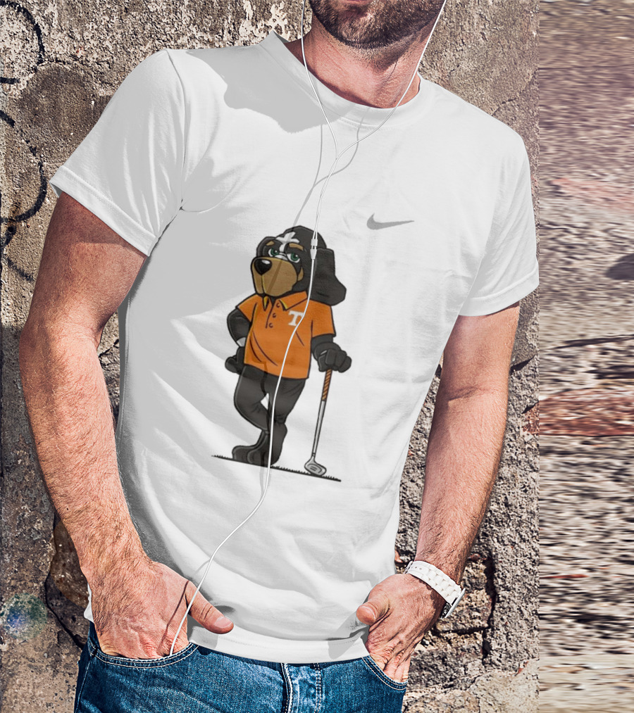 Vol Golfing Smokey In Tennessee Orange Nike T-Shirt