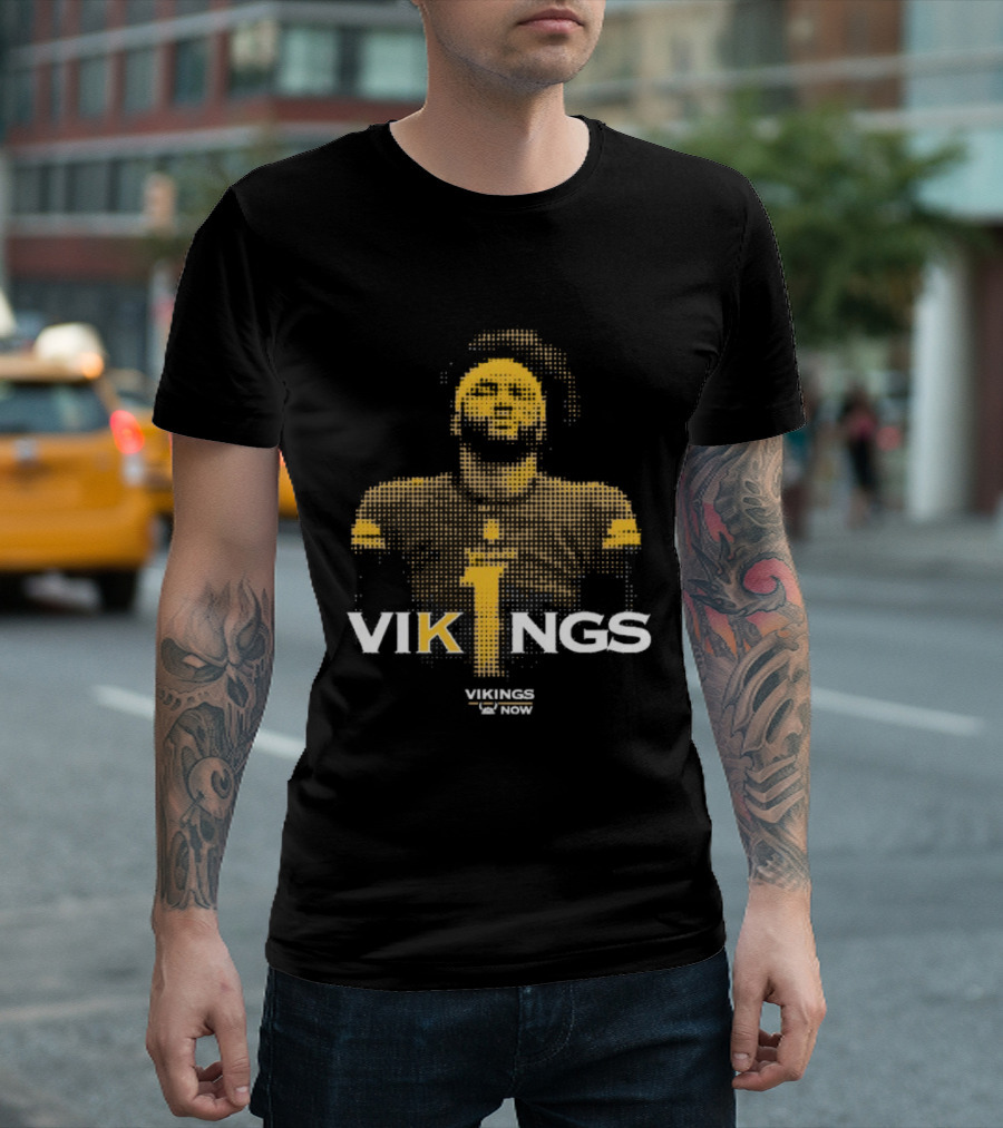 Minnesota Vikings Kyler Murray Number 1 Football T-Shirt