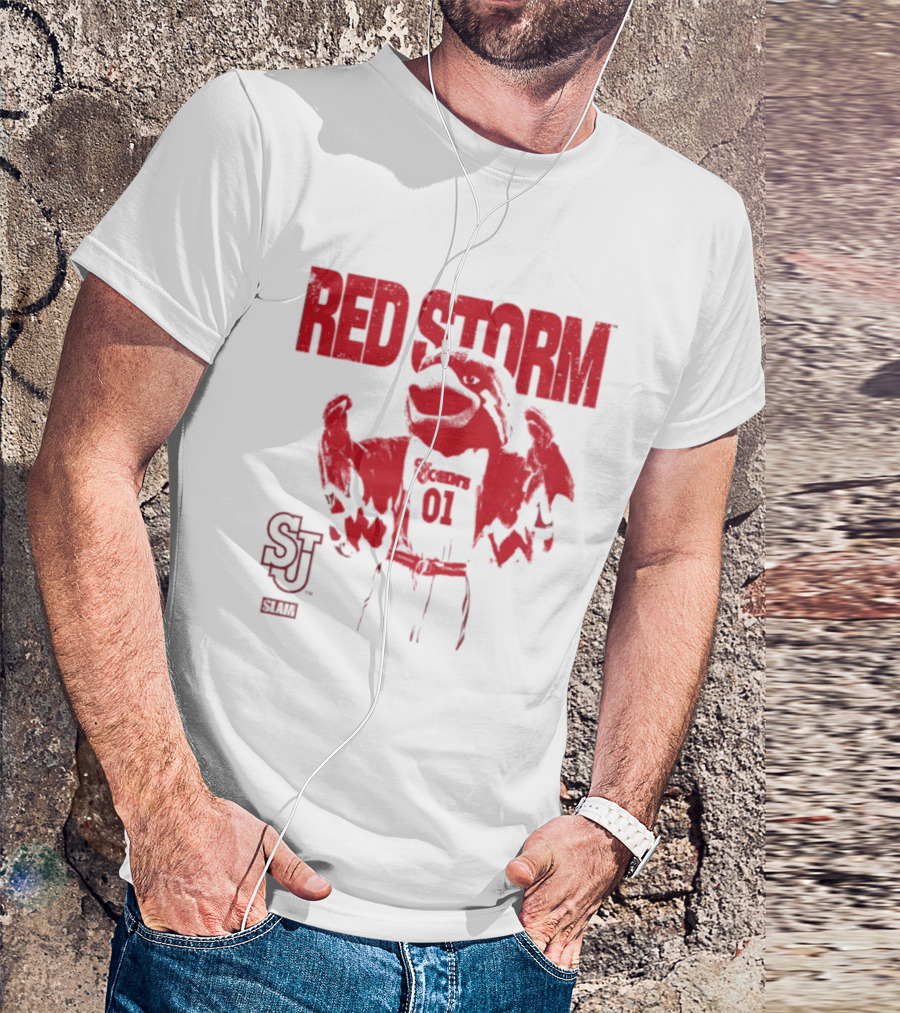 St. John's Red Storm SJ Mascot 01 T-Shirt