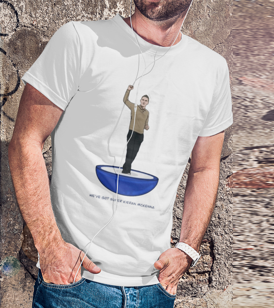 Super Kieran McKenna Subbuteo Illustration Football T-Shirt