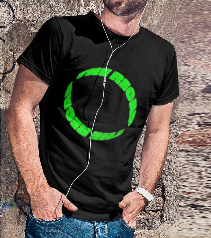 Kneecap The Recap Circular Green T-Shirt