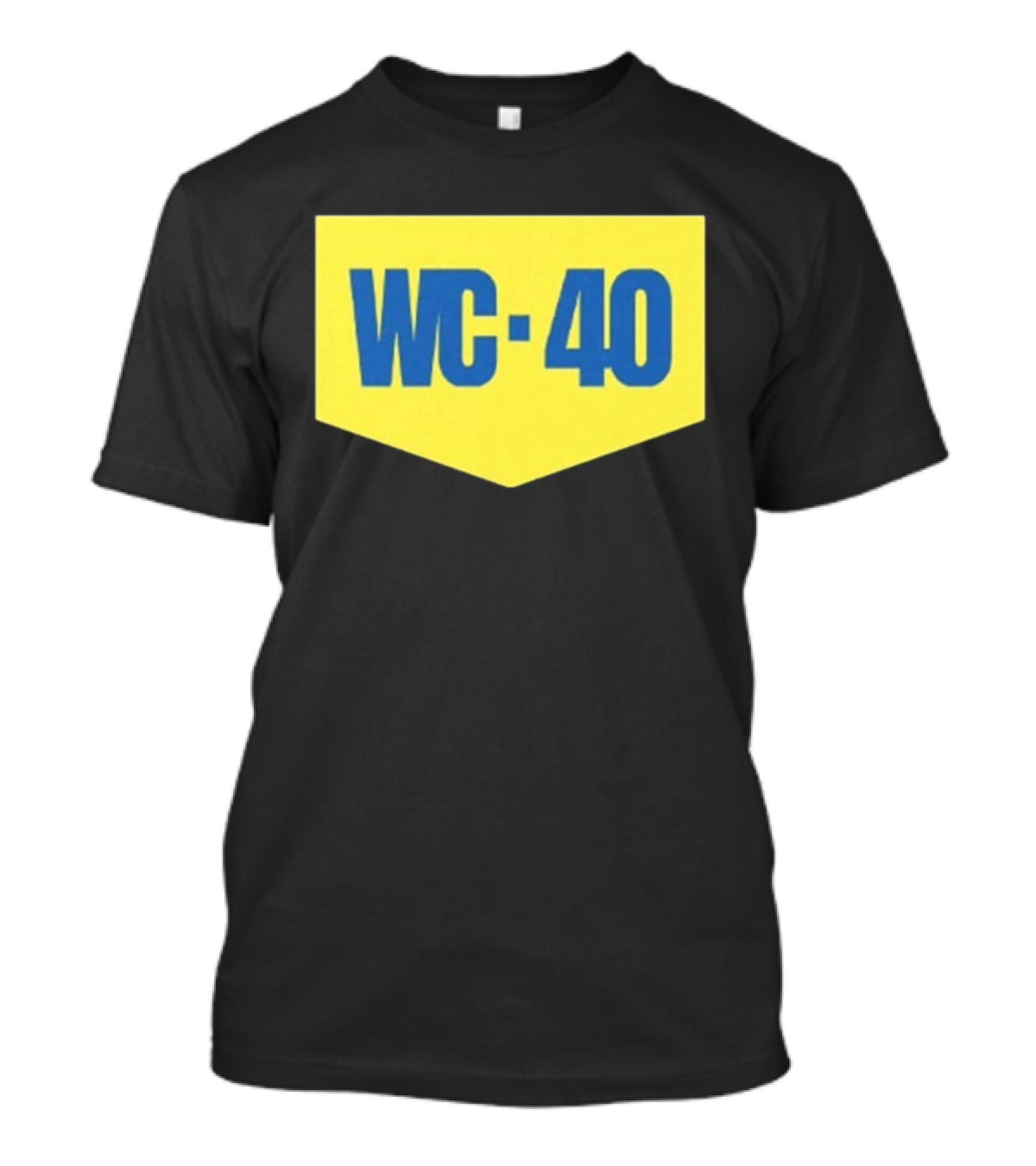 Willson Contreras WC 40 Blue Text On Yellow T-Shirt