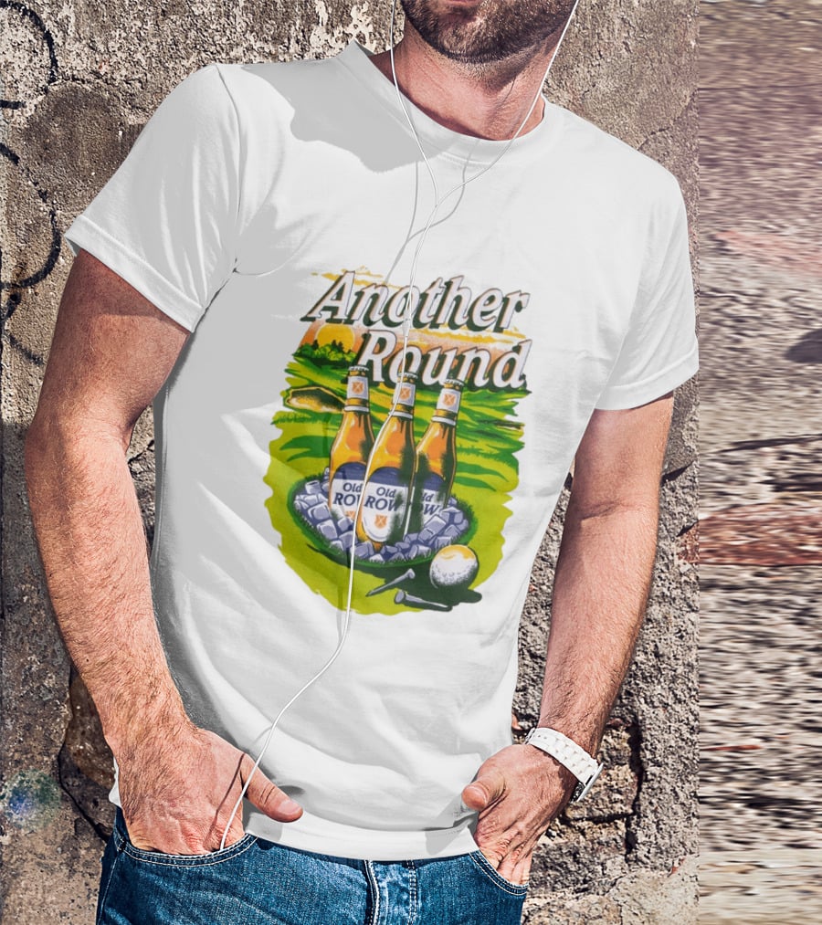 Another Round Old Row Golf Beer Bottles T-Shirt