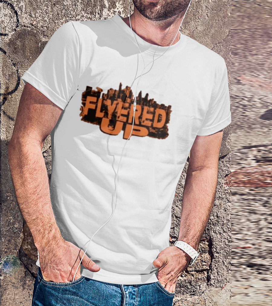 Flyered Up Urban Skyline T-Shirt