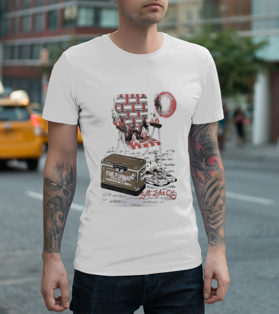 The Format Salt Lake City Apr 11 2026 Picnic Chair Cooler T-Shirt