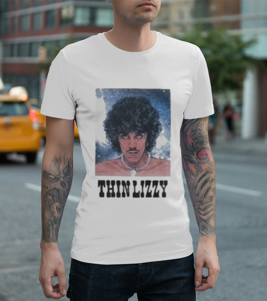 Noah Thin Lizzy Vintage Rock Collaboration T-Shirt