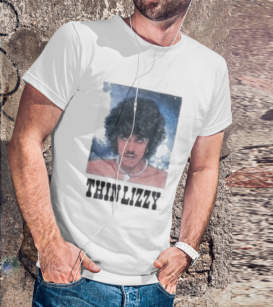 Noah Thin Lizzy Vintage Rock Collaboration T-Shirt