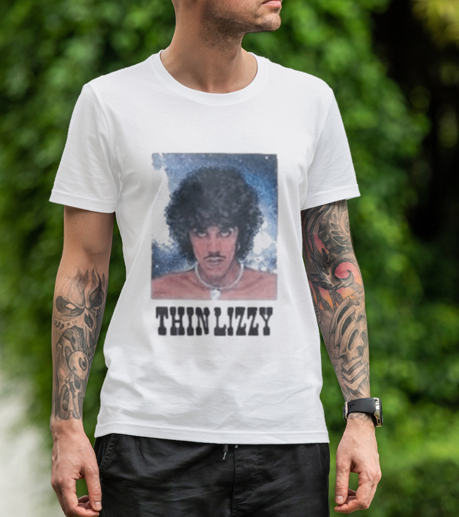 Noah Thin Lizzy Vintage Rock Collaboration T-Shirt