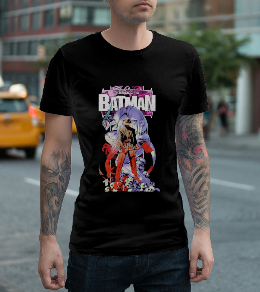 Absolute Batman Featuring Iconic Character And Enigmatic Figure Issue 19 Covers T-Shirt