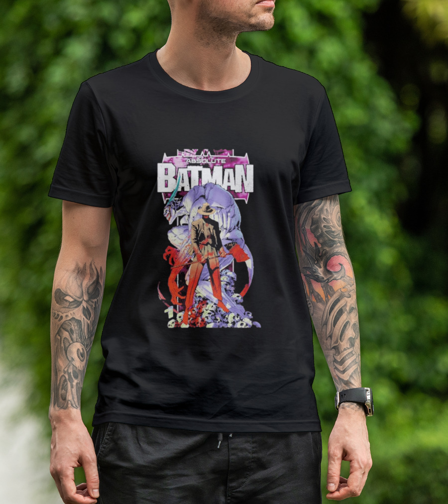 Absolute Batman Featuring Iconic Character And Enigmatic Figure Issue 19 Covers T-Shirt