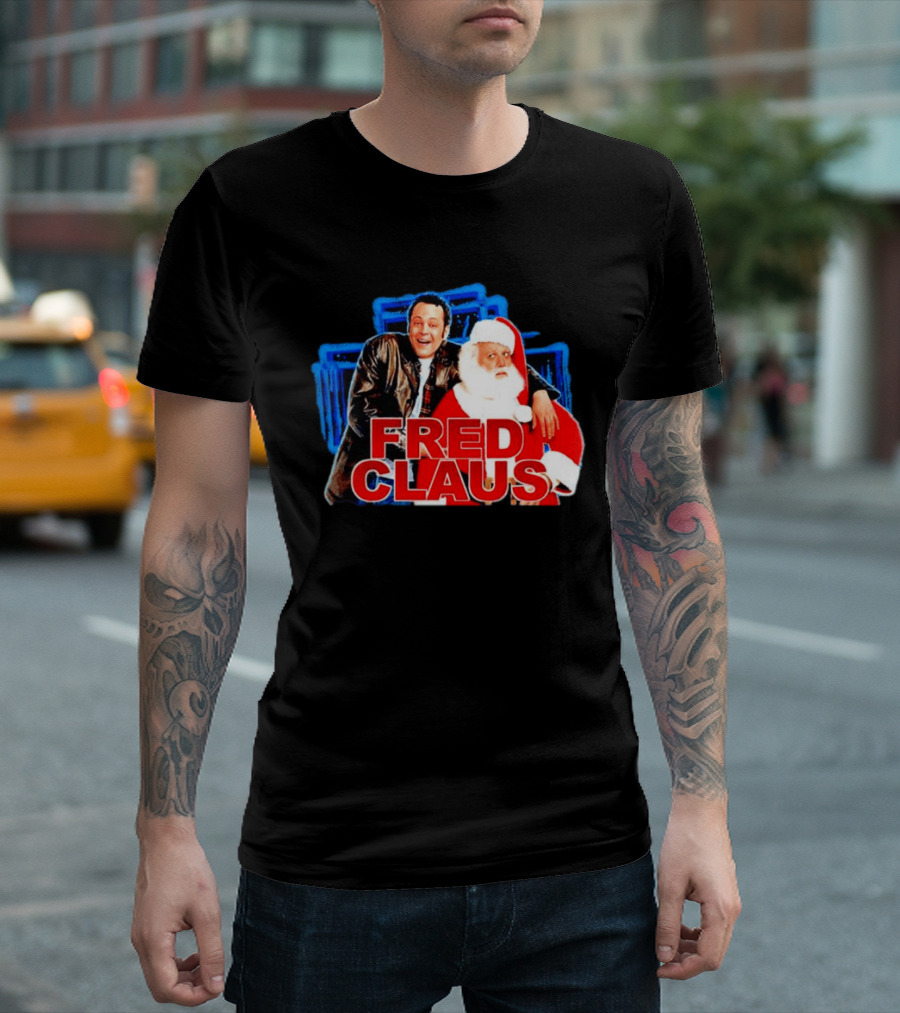 Fred Claus American Fantasy Comedy Santa Claus Movie T-Shirt
