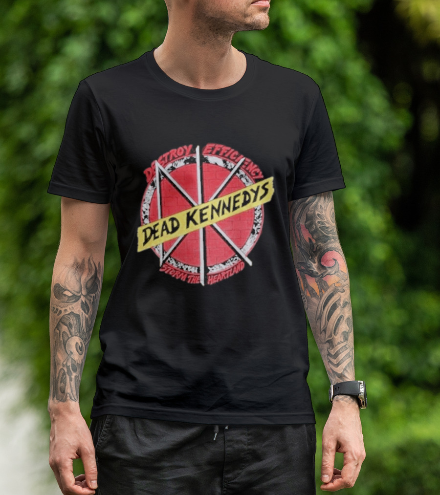 Dead Kennedys Destroy Efficiency Storm The Heartland T-Shirt
